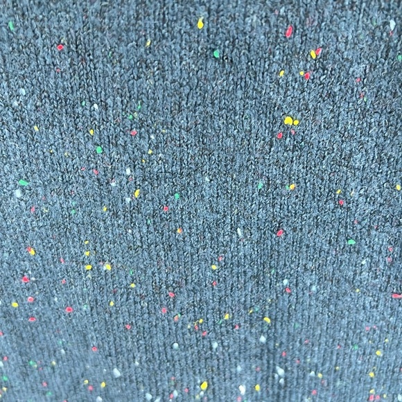 Love Ellie (Stitch Fix) Cardigan Size L Blue & Black Open Front Colorblock NWOT - Picture 7 of 11